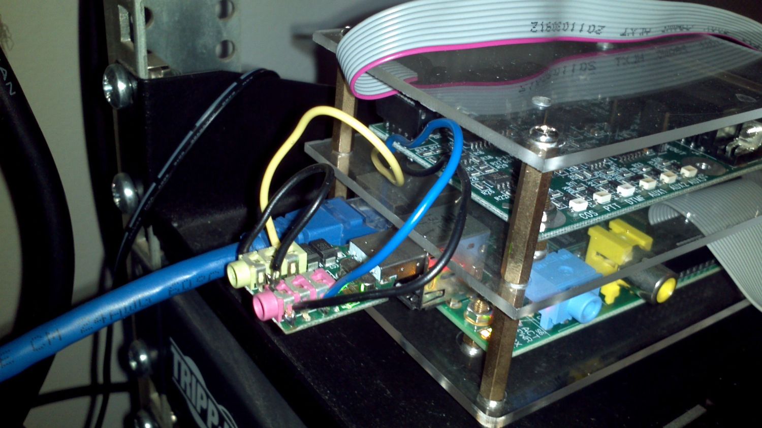 IRLP Sound Card Jumpers KK6JYT Glendora, CA